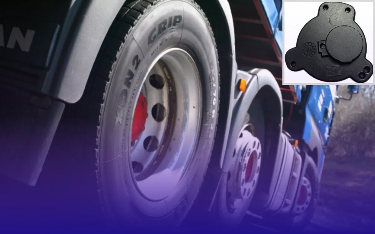 Encapsulated tyre management unit electronics