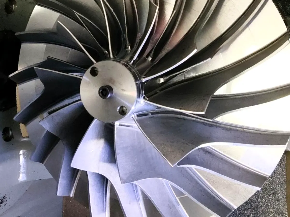 How we turned a forged impeller into a near-net casting
